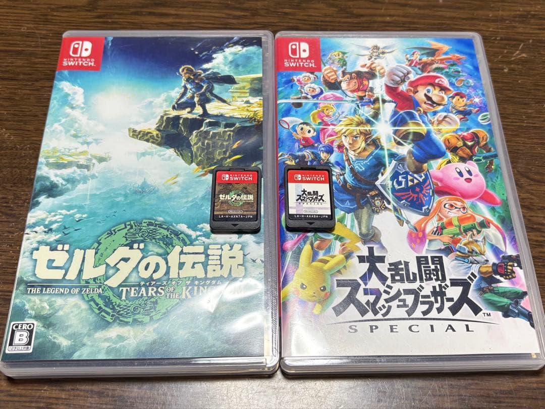 大乱闘スマッシュブラザーズSPECIAL&ゼルダの伝説ティアーズオブザキングダム