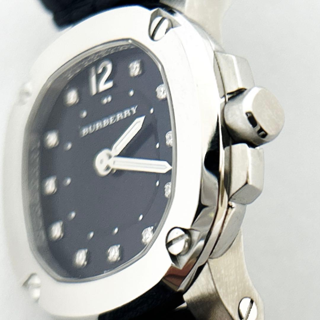 バーバリー 時計 ブリテン ダイヤ クォーツ BURBERRY 美品 箱付