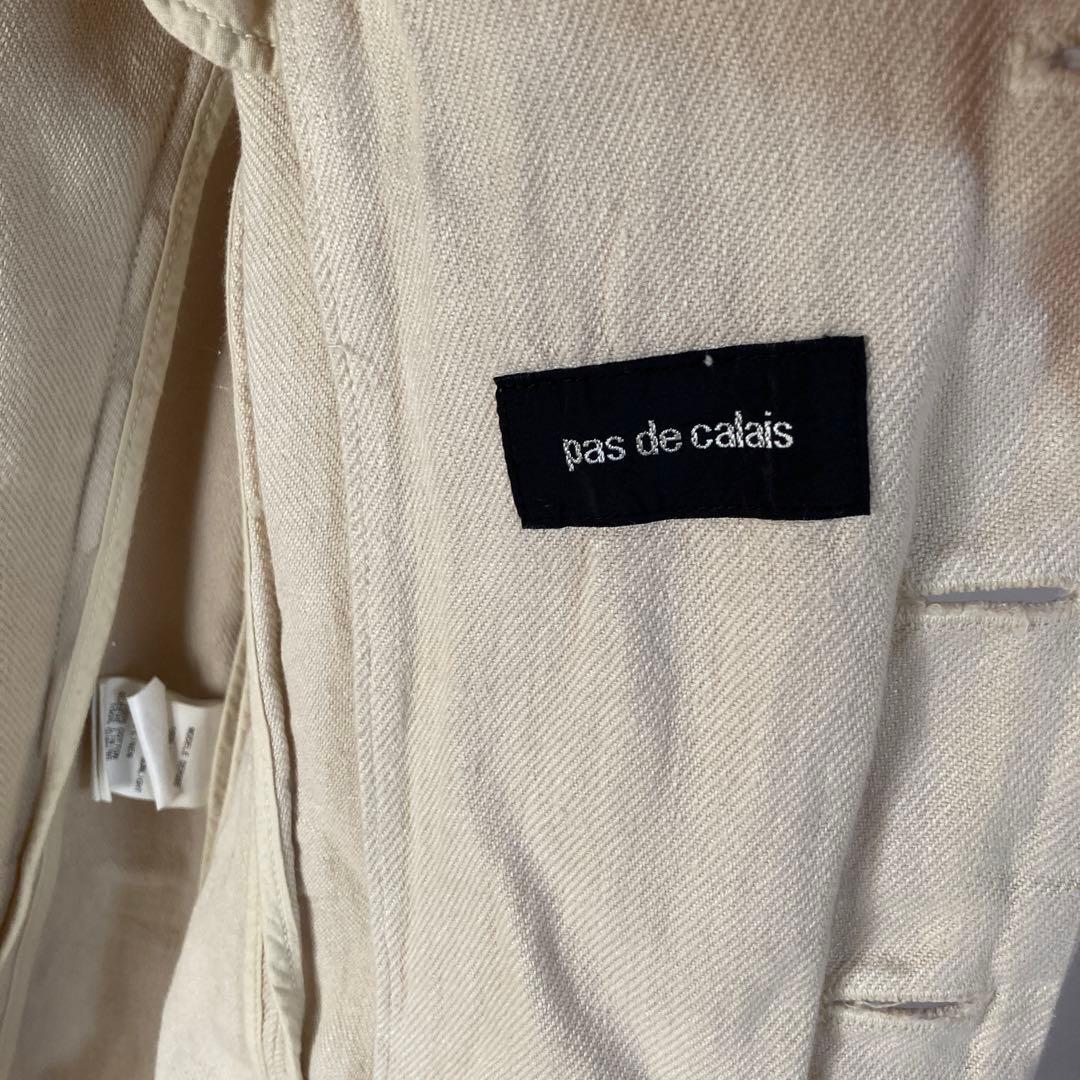 【新品】パドカレ チェスターコート　38 麻