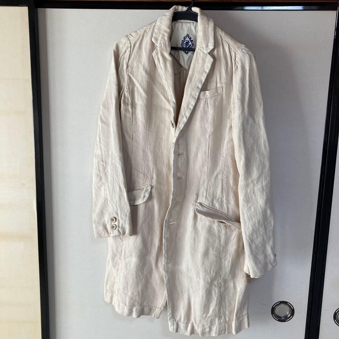 【新品】パドカレ チェスターコート　38 麻