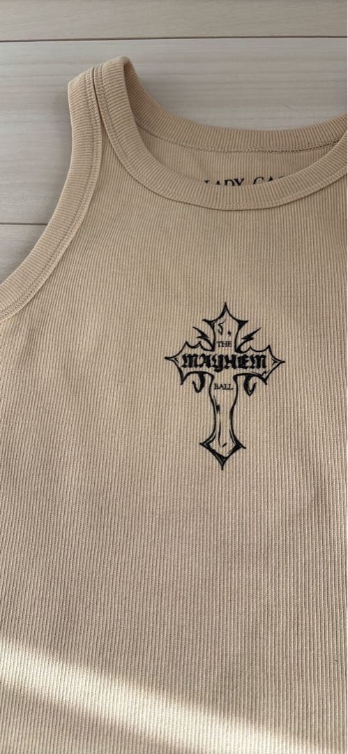 レディーガガ MAYHEM The Ball 公式グッズ リブタンクトップ M