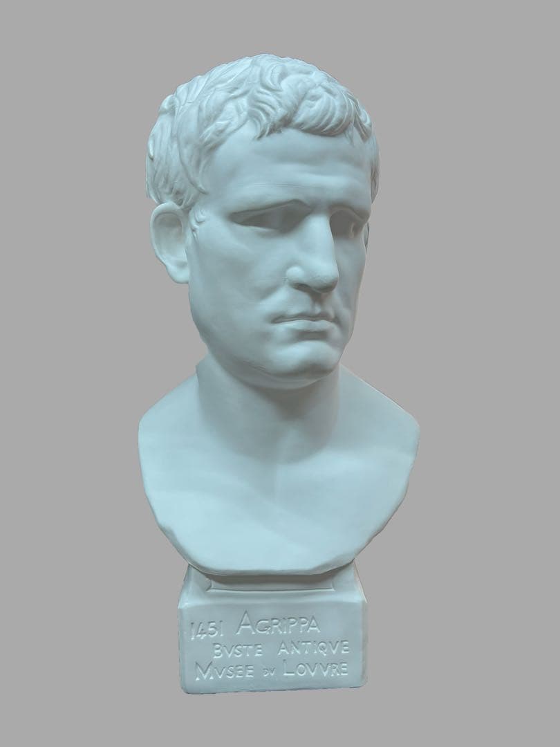 アグリッパ 石膏像　富士石膏像製作所　デッサン