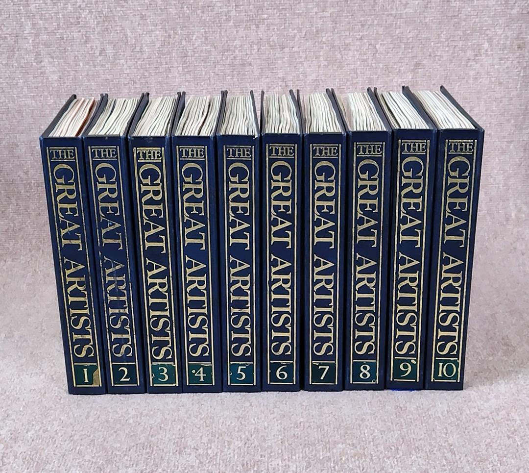 THE GREAT ARTISTS 西洋絵画の巨匠たち 全10巻 100冊セット