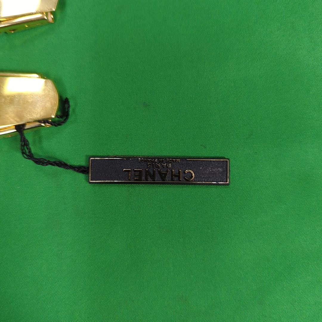 シャネル アームバンド ヴィンテージ ブラック ゴールド