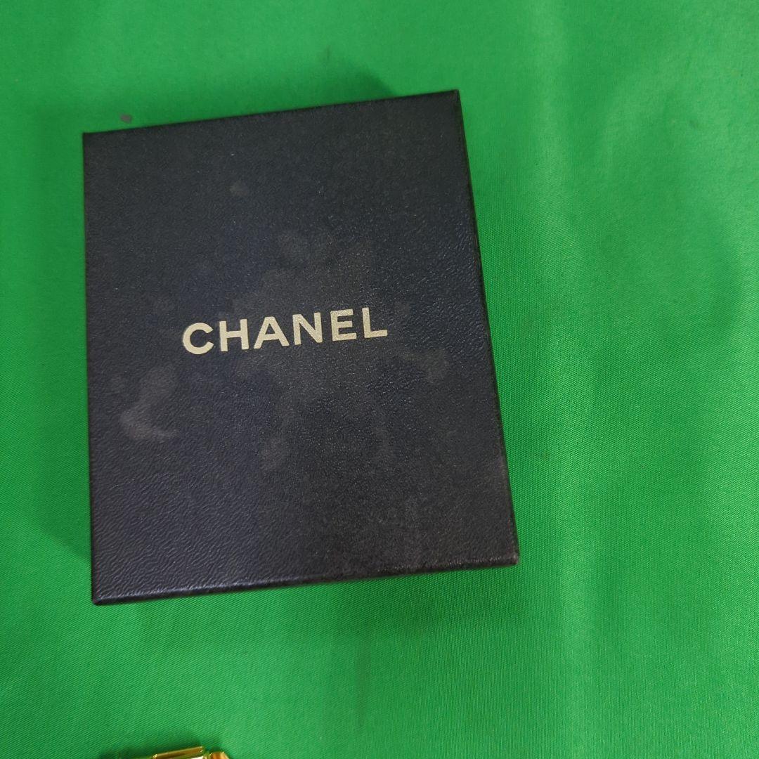 シャネル アームバンド ヴィンテージ ブラック ゴールド