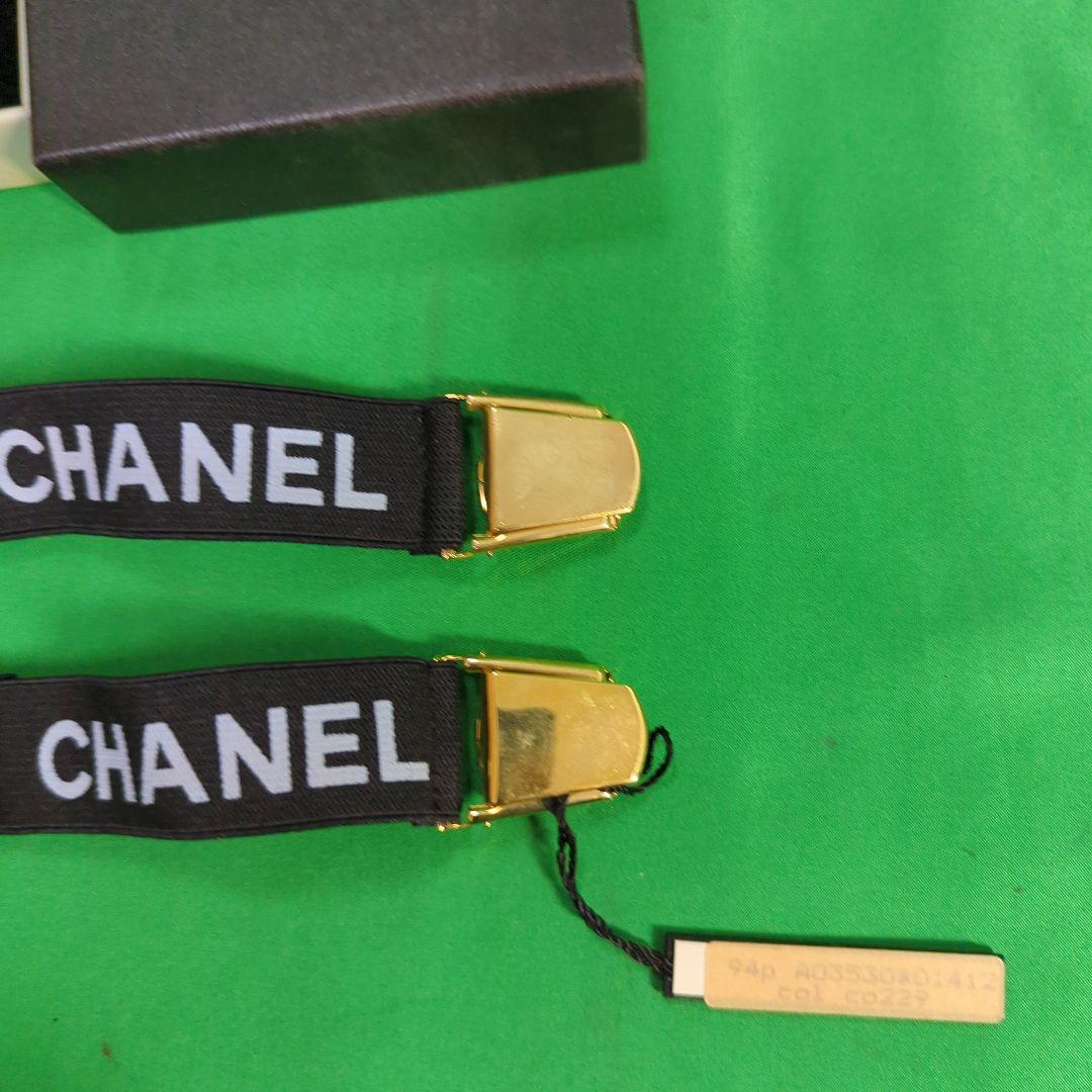 シャネル アームバンド ヴィンテージ ブラック ゴールド