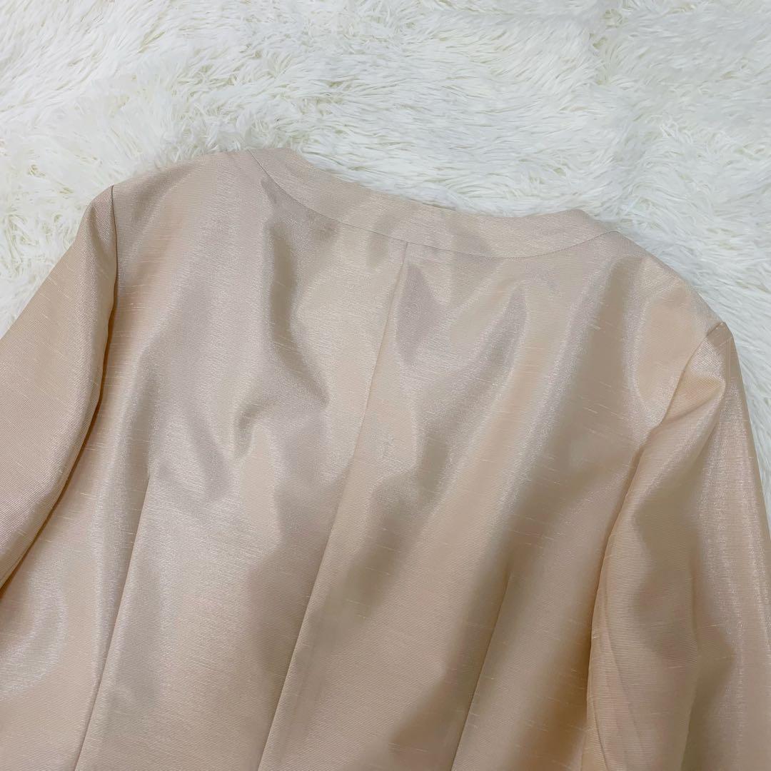 【新品タグ付】 東京ソワール 2WAY レース胸当て付 ジャケット 13号 LL