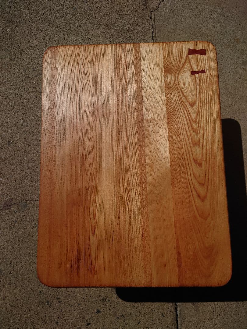 センの木の四角いちゃぶ台《リペア済》