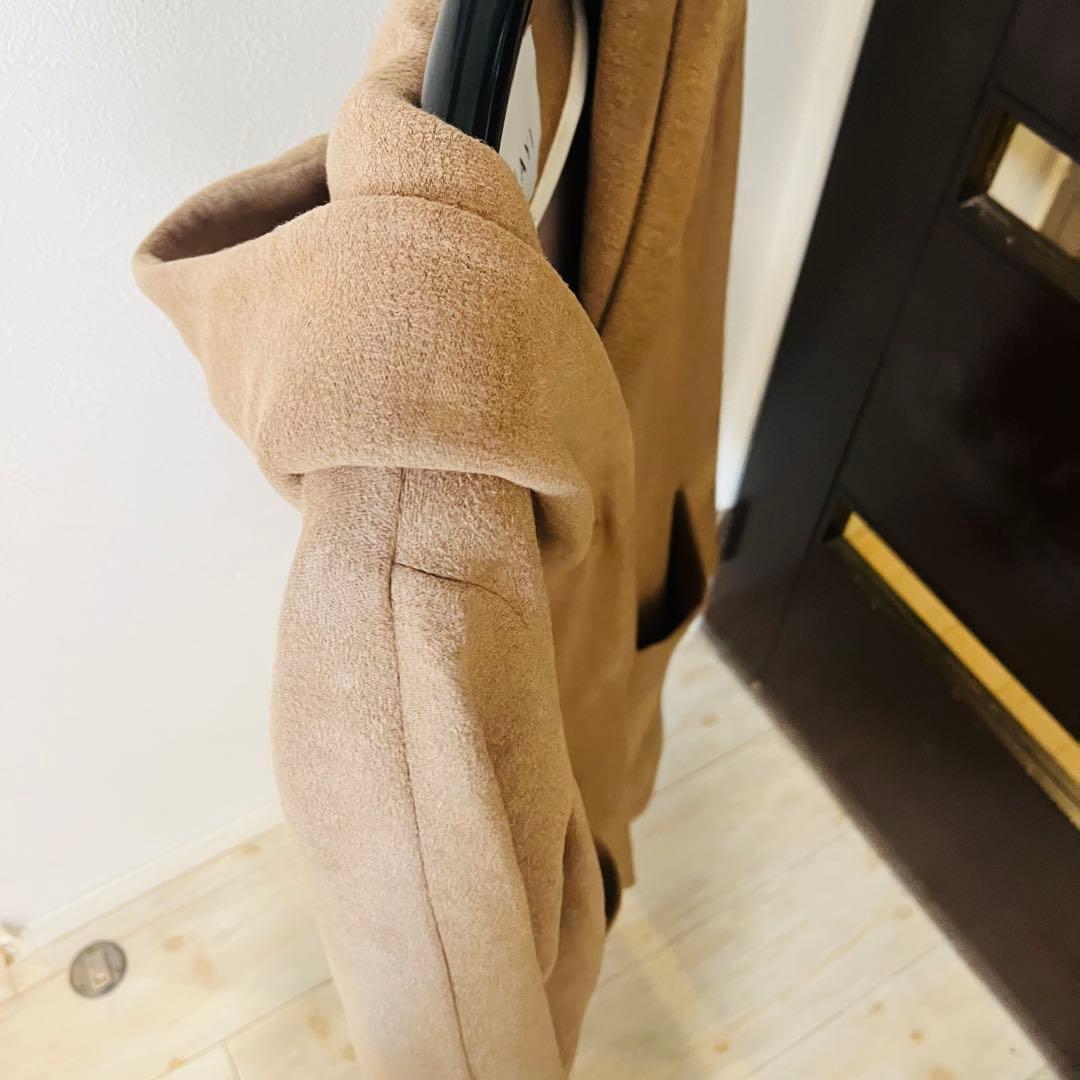 新品☆ANAYI バイカラーボンディングフードコート/セオリー、23区、ロペ