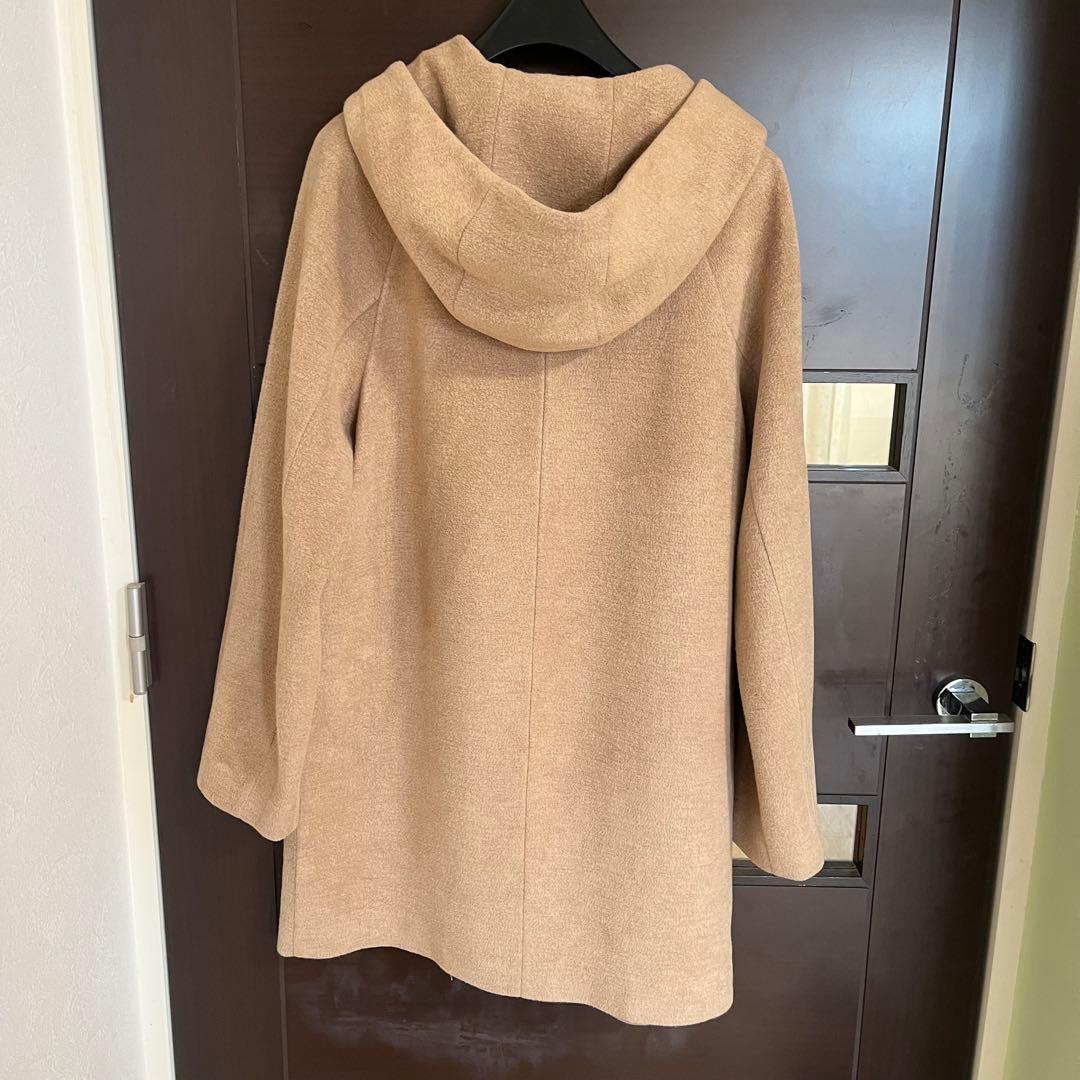 新品☆ANAYI バイカラーボンディングフードコート/セオリー、23区、ロペ