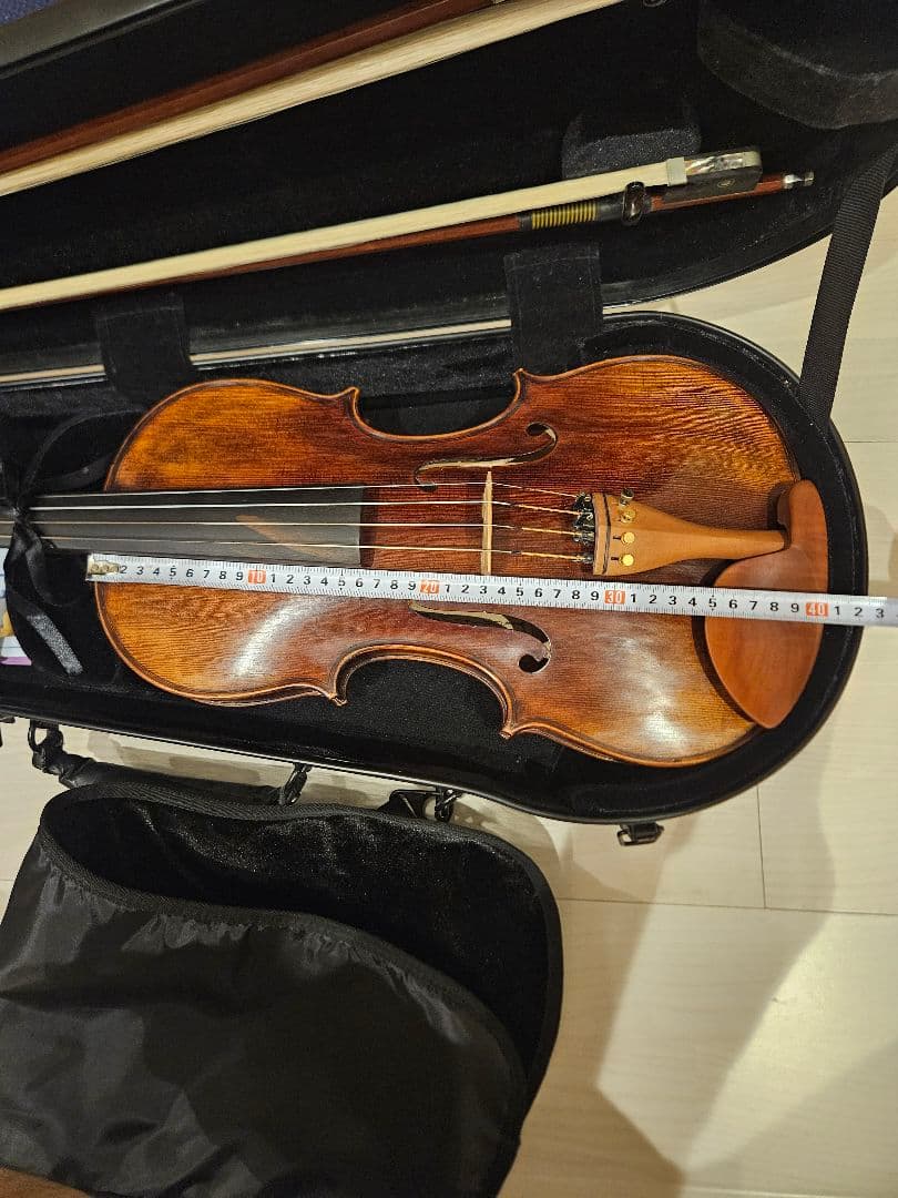 Liuxi工房 ビオラ、 カーボンマックケース、弓、肩当て付き