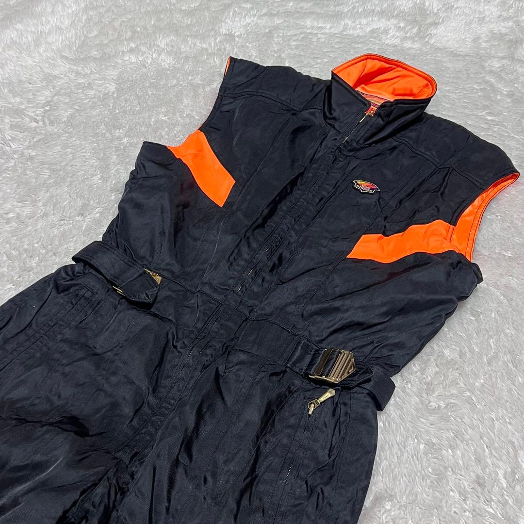 美品　vintage スキーウェア　セットアップ　エレッセ　スノーウェア