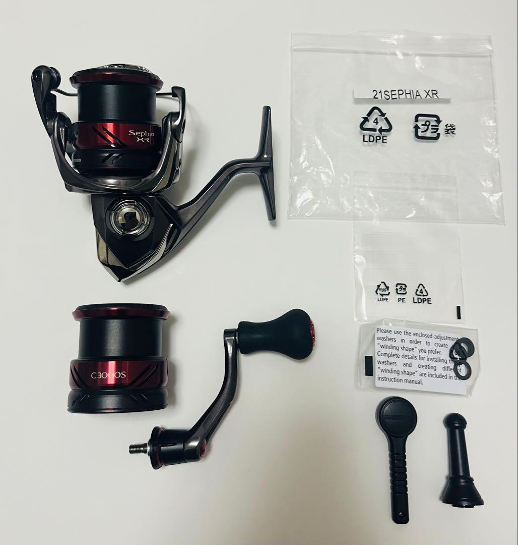【OH済】シマノ21 セフィア XR C3000S 替スプール付