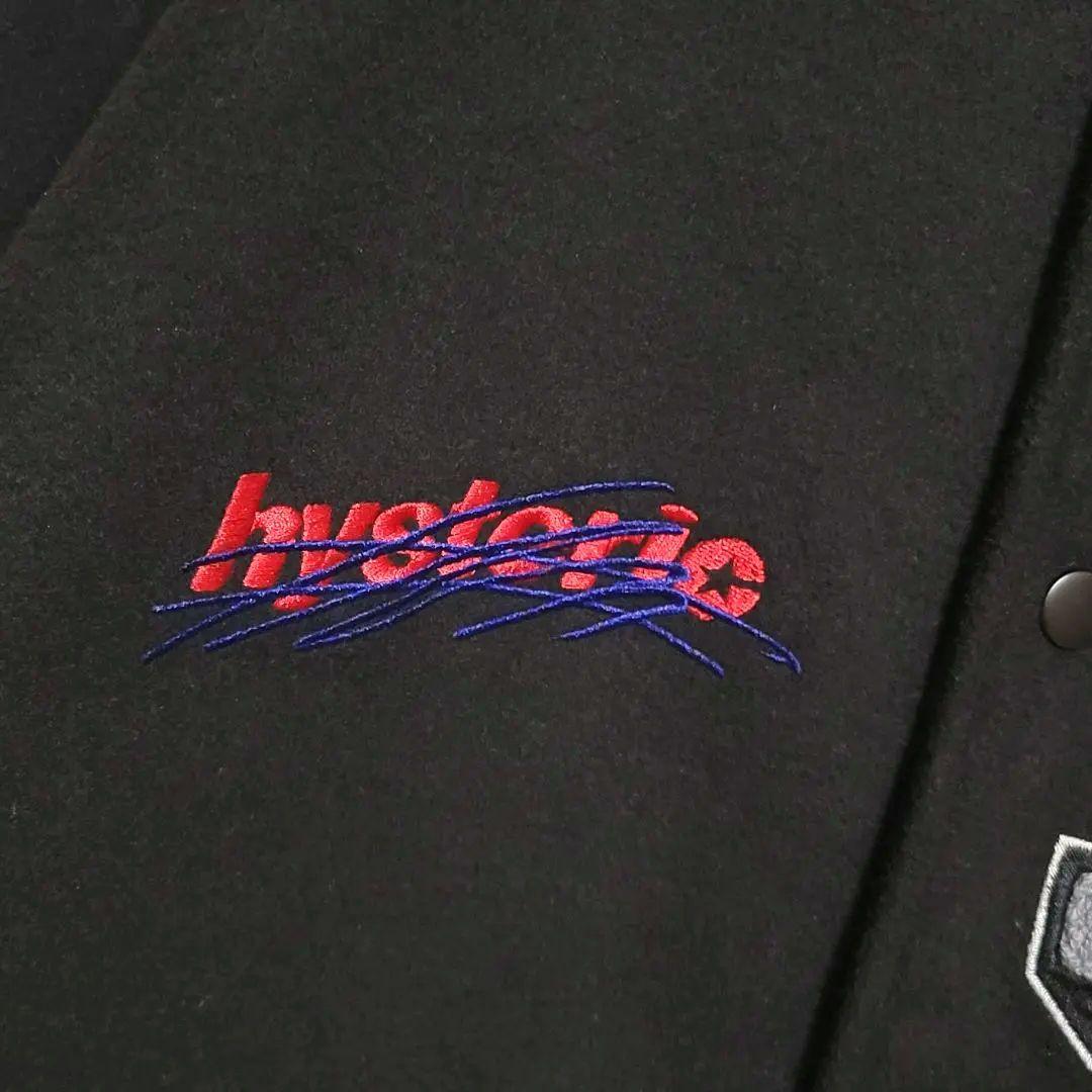 【美品L】HYSTERIC GLAMOUR genzai レザースタジャン 刺繍