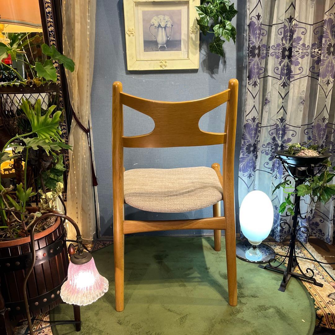 minimalist L 3オークソリッド　オープンバック　デザインチェア