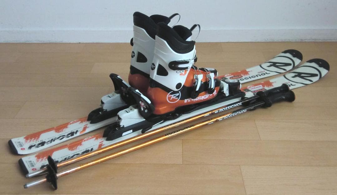 ■■11月限定■送料無料■ロシニョール■子供用スキーセット■110/21.5■■