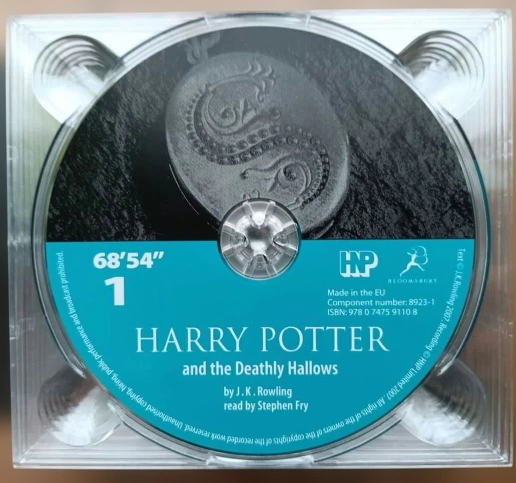 ハリー・ポッター オーディオブック 全話CDセット　朗読はスティーブン・フライ