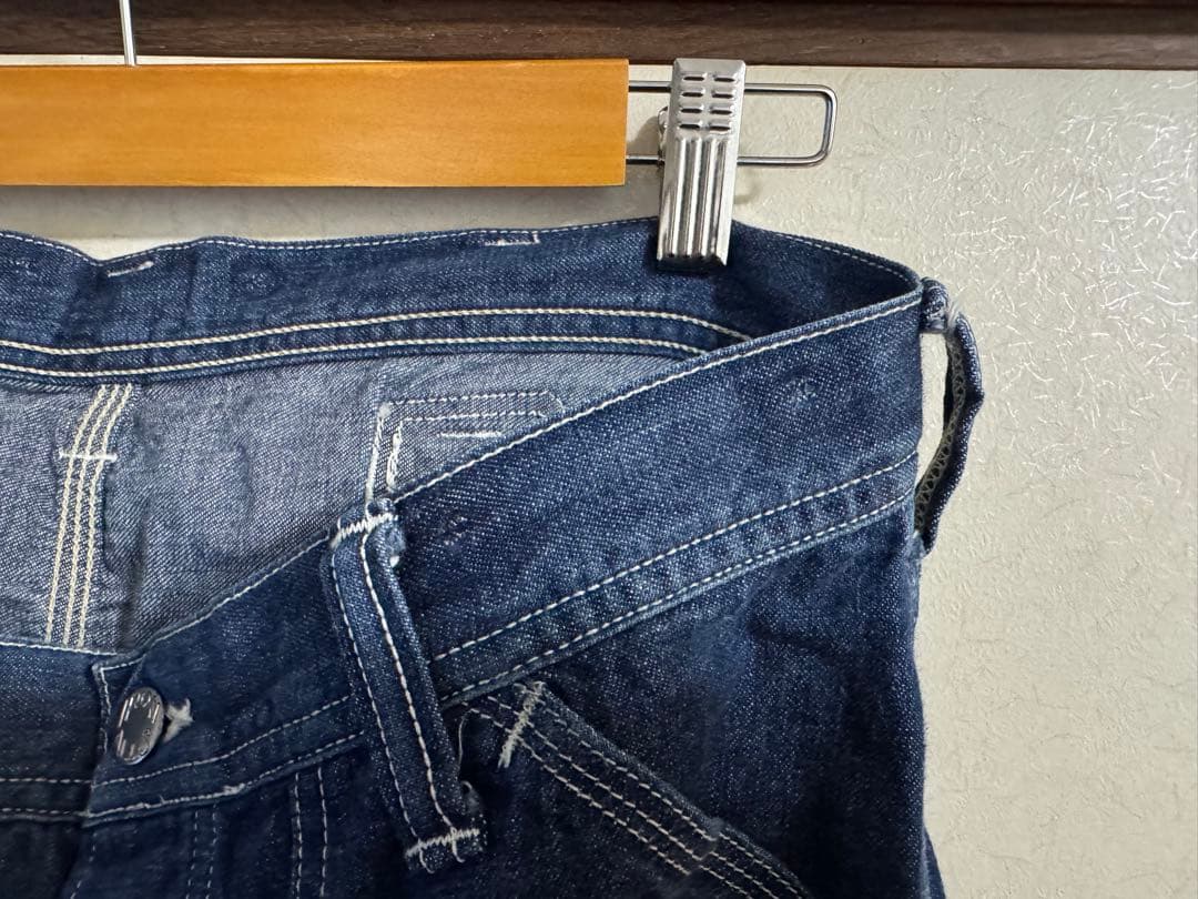 パンツ FREEWHEELERS Lot 102 DENIM OVERALLS W32