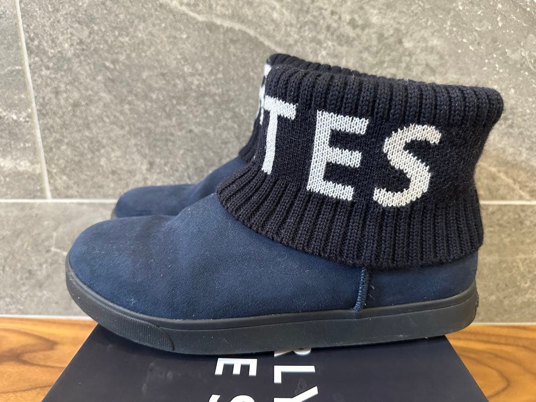 パーリーゲイツ　シューズ　ブーツ　ネイビー　24.５㎝