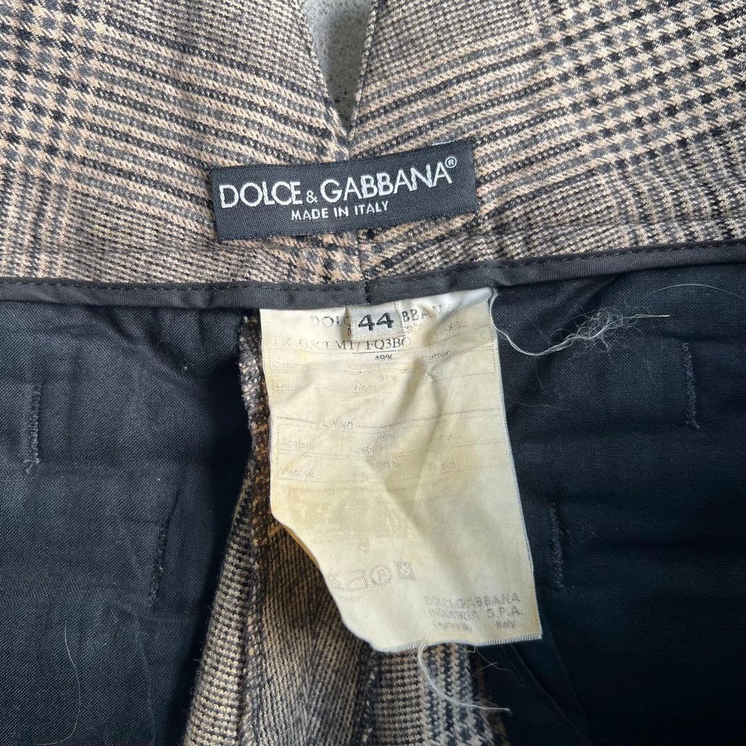 パンツ 90's DOLCE&GABBANA Checked Pants archive