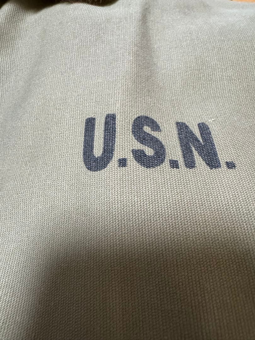 古着（USED）カーキミリタリージャケット U.S.N.