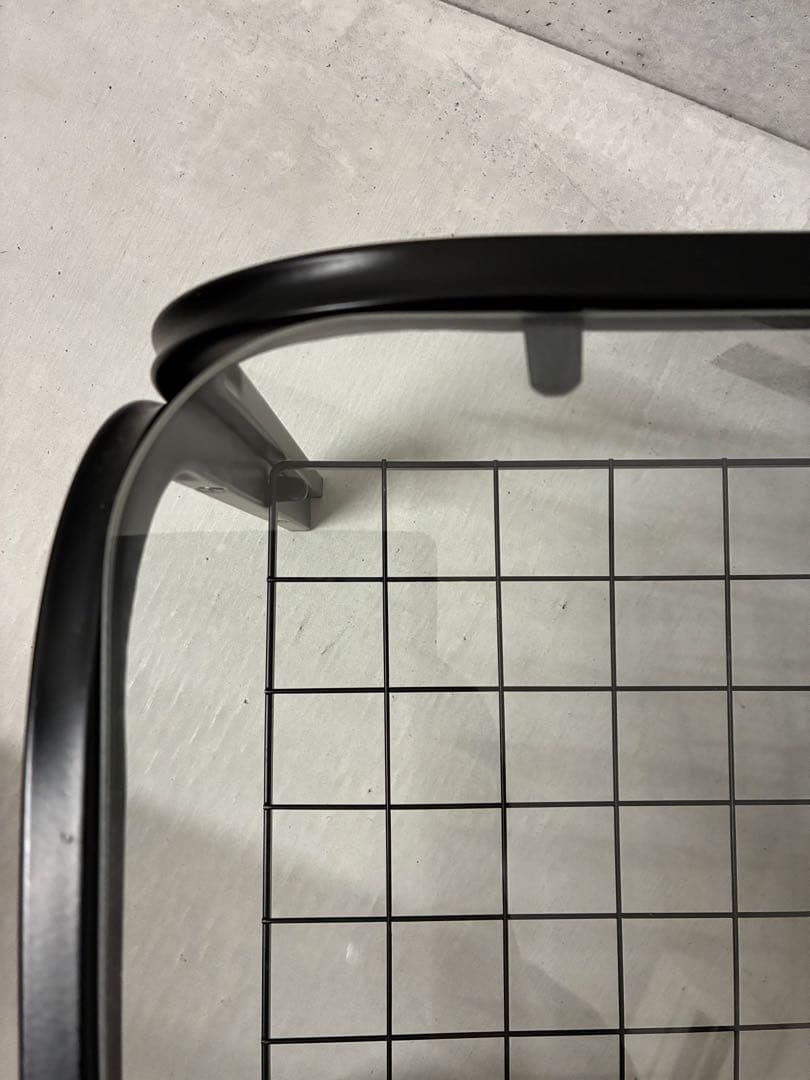 16日までの限定価格　ミッドセンチュリー　ガラステーブル　レトロ　スペースエイジ