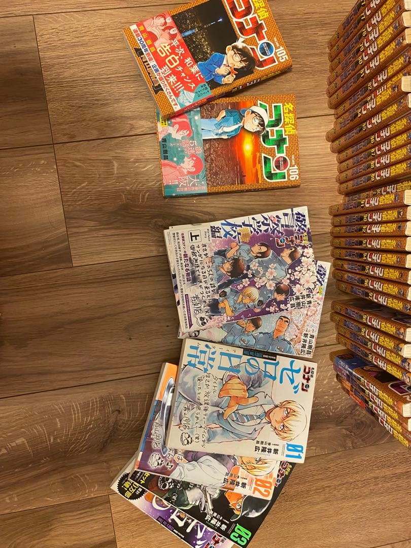 名探偵コナン1〜106巻最新全巻セット、警察学校編上下、ゼロの日常4巻