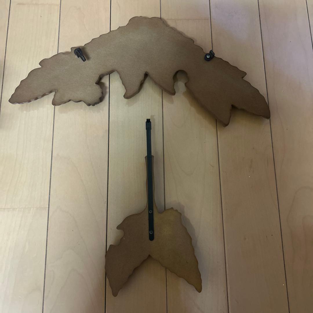 【訳あり】トトロの木製掛け時計