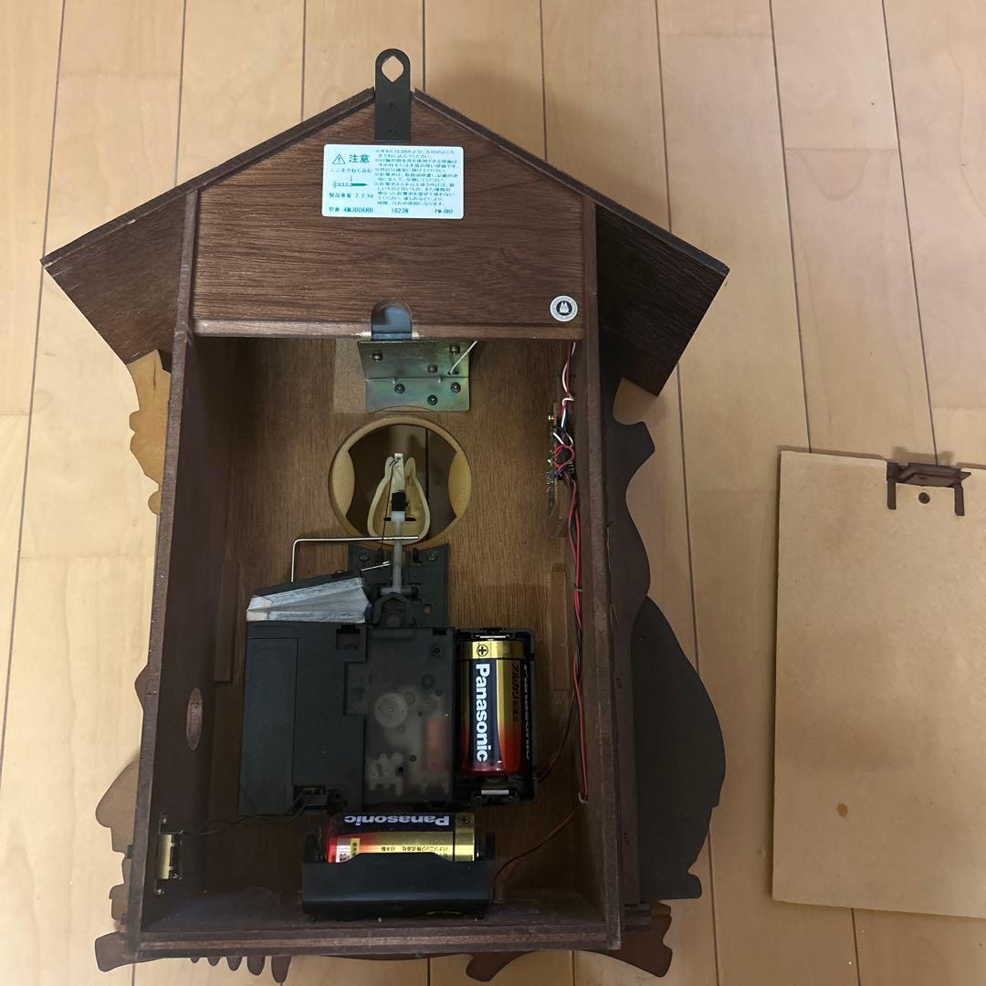 【訳あり】トトロの木製掛け時計