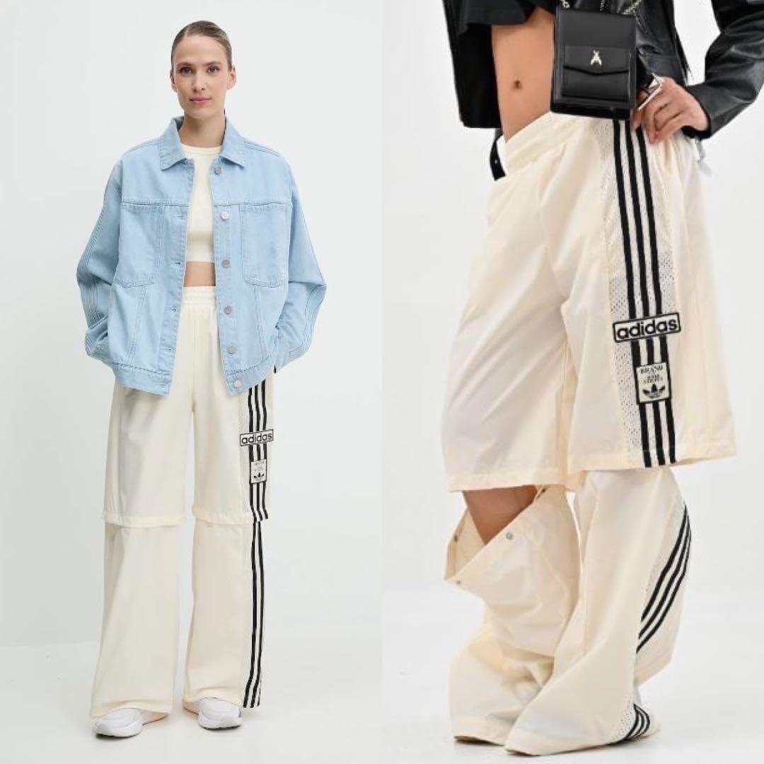 海外限定モデルS⭐️adidas アディブレイク 2-IN-1 パンツ ホワイト