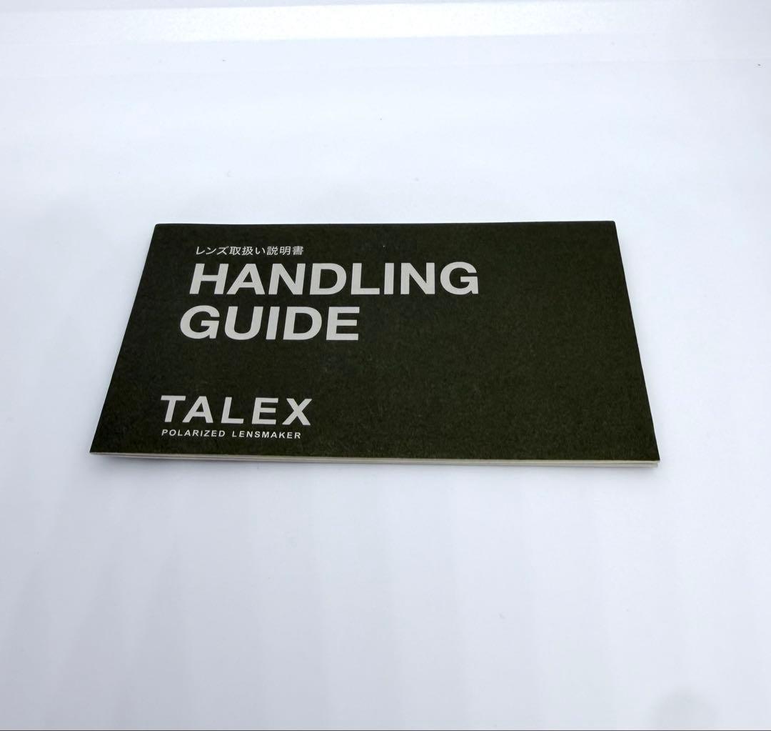 TALEX ラスターオレンジ ノンブランド枠 タレックス 偏光オーバーサングラス