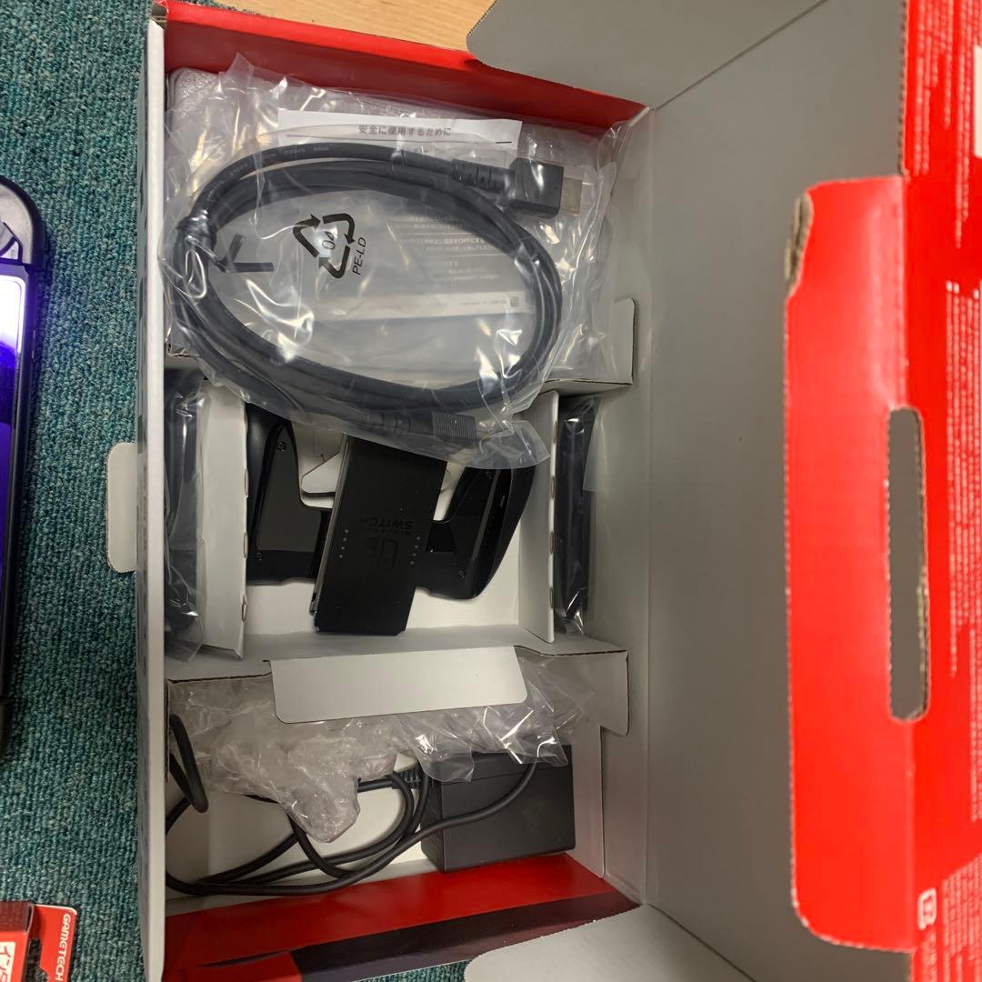 Nintendo Switch 本体 + コントローラー2個 SD 128gb