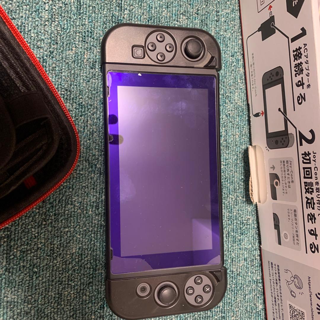 Nintendo Switch 本体 + コントローラー2個 SD 128gb