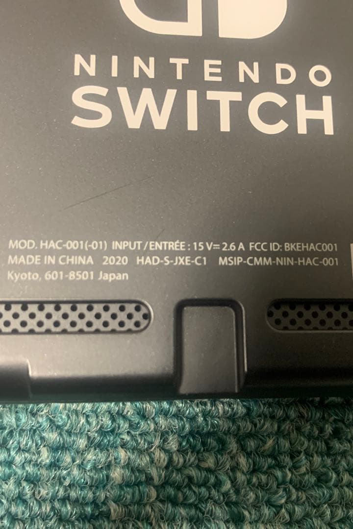 Nintendo Switch 本体 + コントローラー2個 SD 128gb