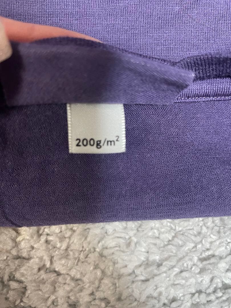 アイスブレーカー　icebreaker ロンＴ　メンズSサイズ