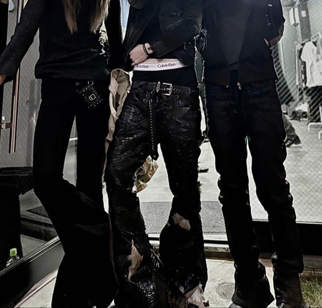 パンツ lgb ifsixwasnine leather pants archive