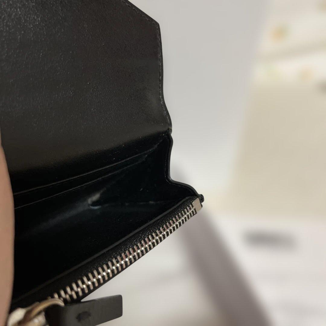 美品 マルジェラ MM6 JAPANESE6 レター型財布