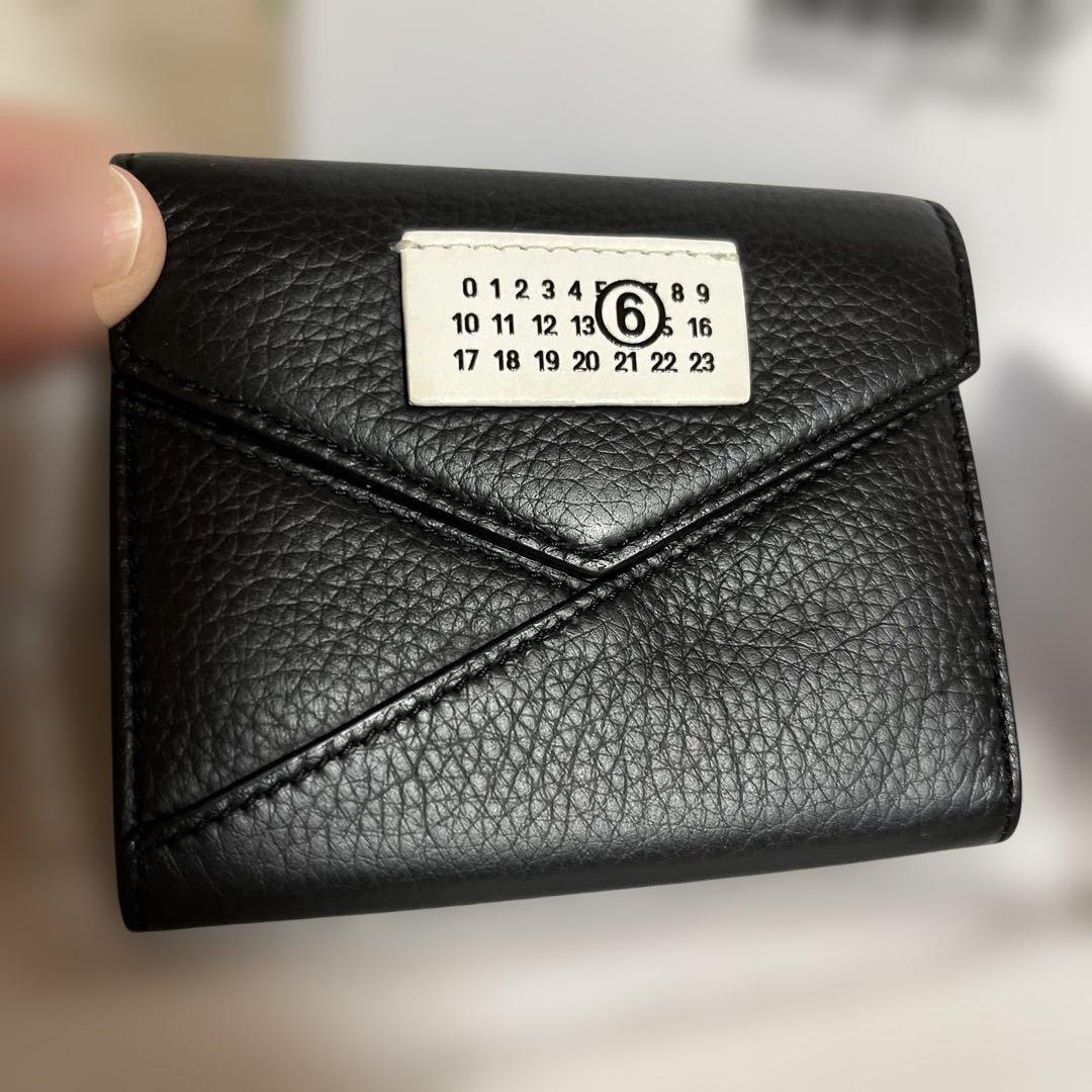 美品 マルジェラ MM6 JAPANESE6 レター型財布