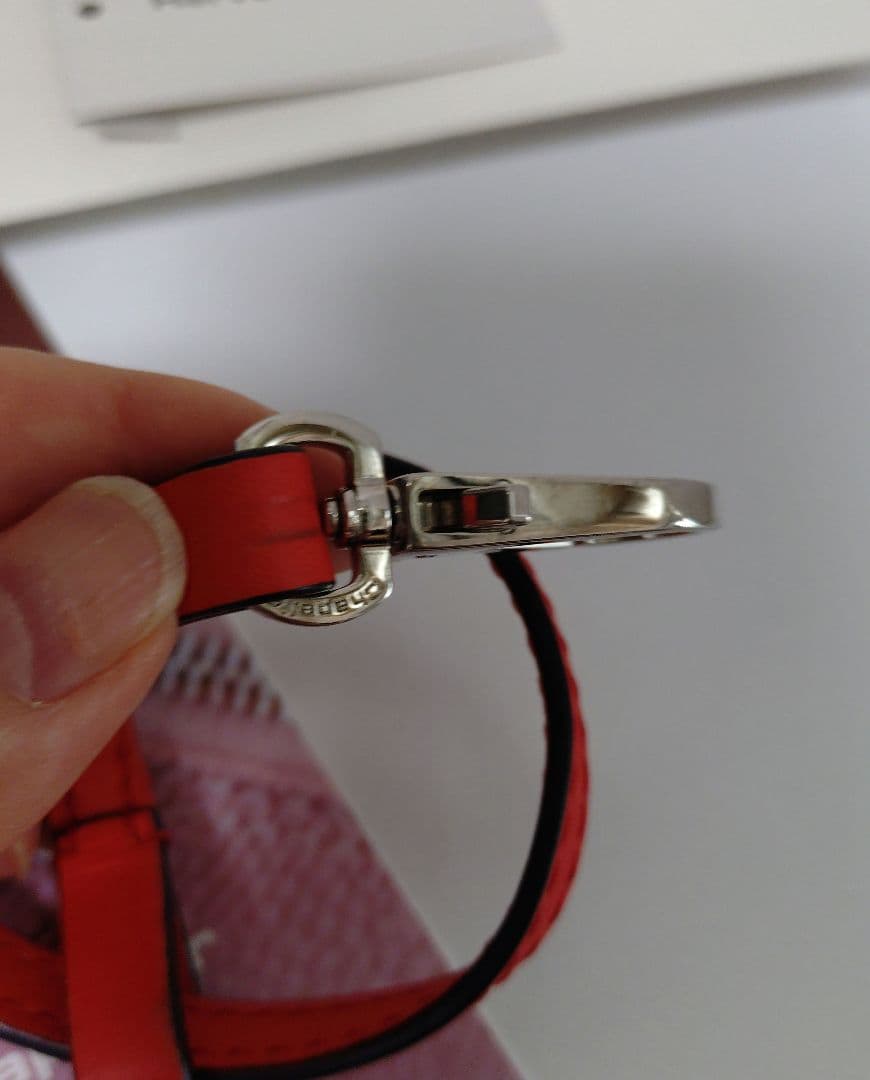 エルベシャプリエ 1660L レザーストラップサンギーヌ