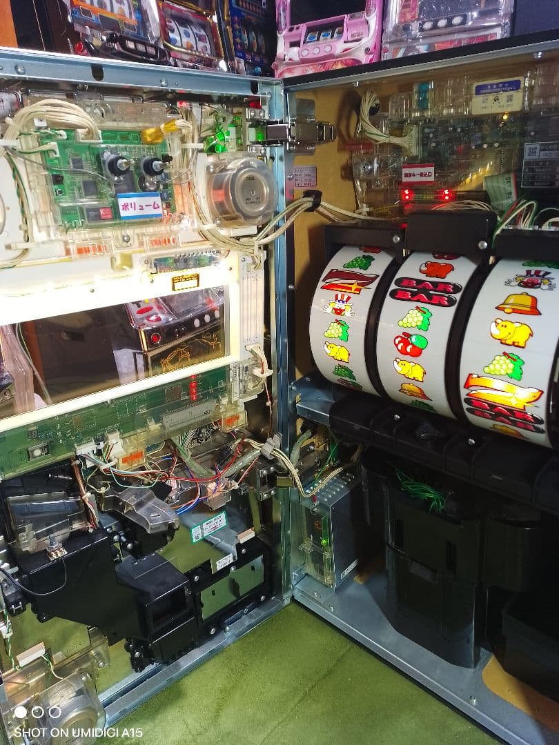 ジャグラーガールズ　不要機付き　パチスロ　実機