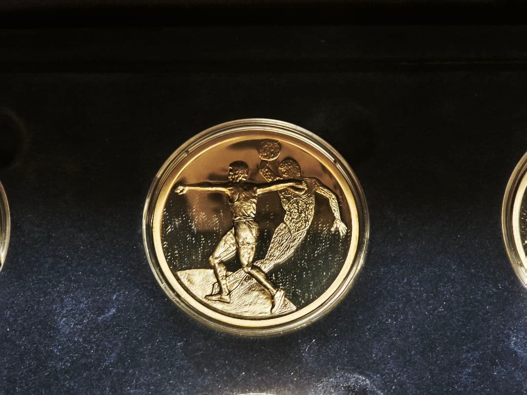 アテネオリンピック記念銀貨　プルーフセット 銀正味188.7g