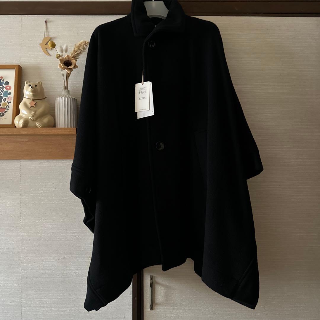 専用⭐︎ 限定値下げ　grinソフトウールビーバーポンチョコート　未使用品　タグ付