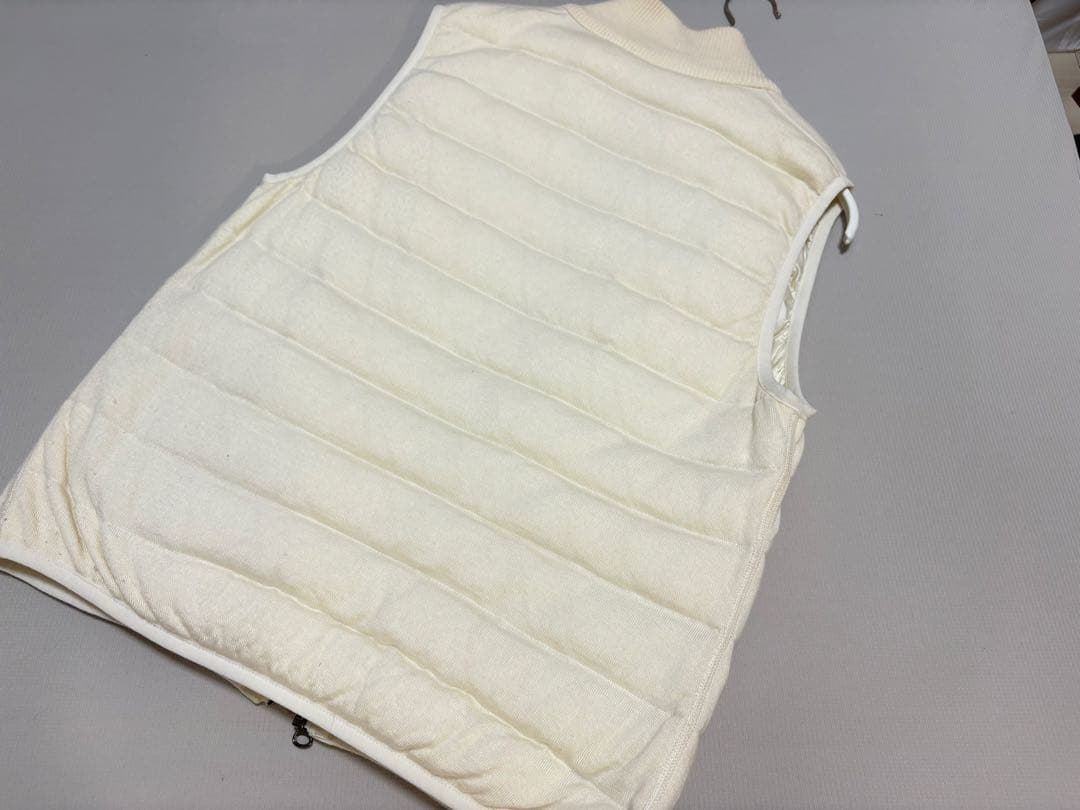 FALCONERI カシミヤ リバーシブル ダウンベスト