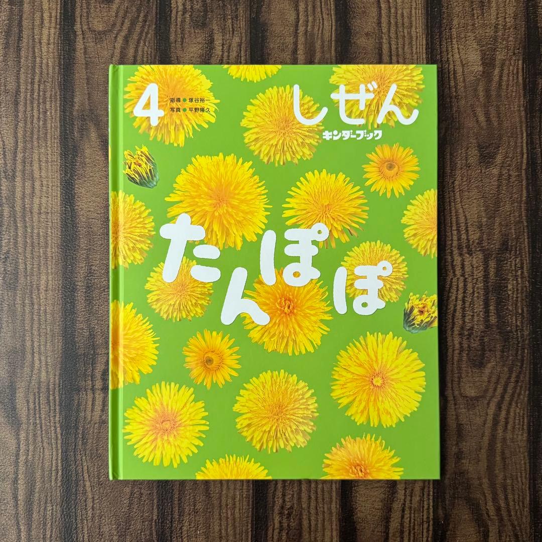 たんぽぽ　ちいさなかがくのとも　キンダーブックしぜん　ビッグサイエンス