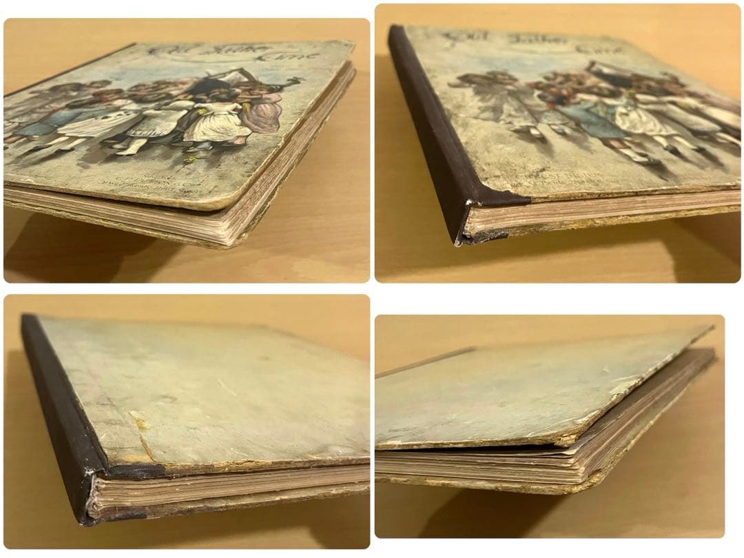 No.365 希少 古書 洋書 絵本 アンティーク ビクトリアン 詩集 児童書