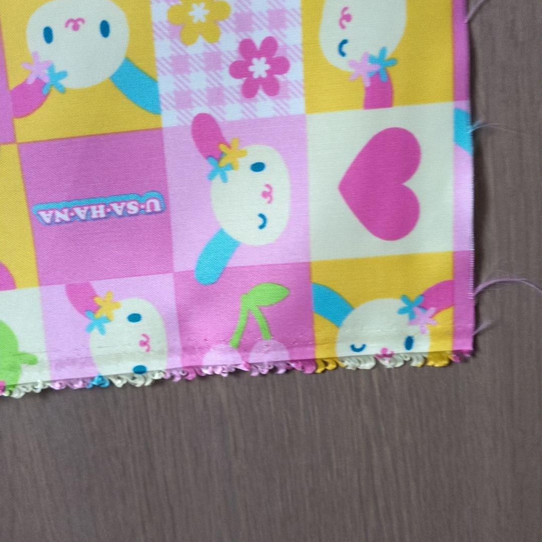 ウサハナ USAHANA ナイロン生地 テーブルクロス ハンドメイド サンリオ