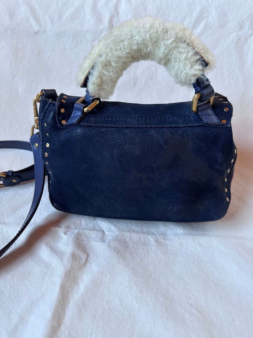 【ZANELLATO】ザネラート ショルダーバッグ ポスティーナBABYネイビー