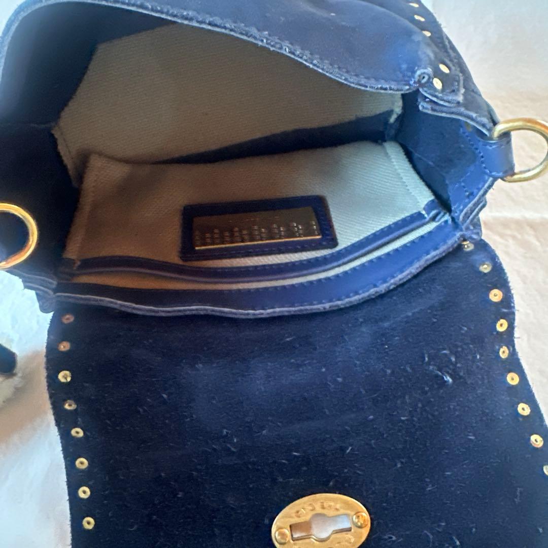 【ZANELLATO】ザネラート ショルダーバッグ ポスティーナBABYネイビー