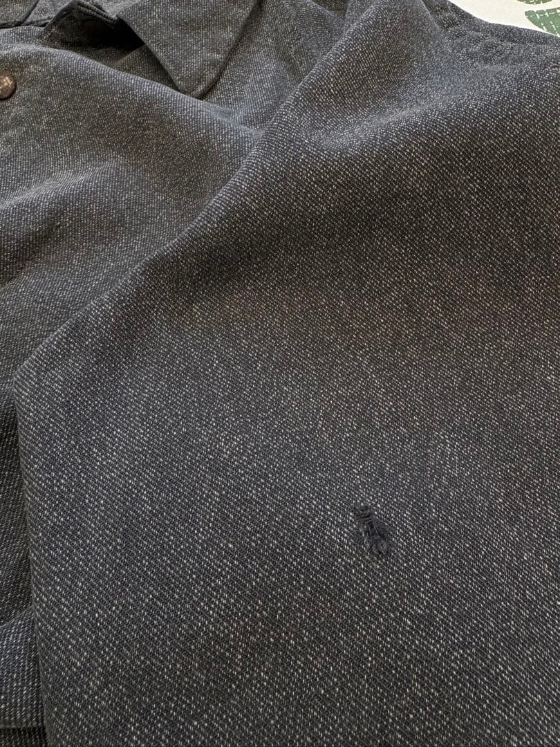 60s ブラックシャンブレー　コーチジャケット