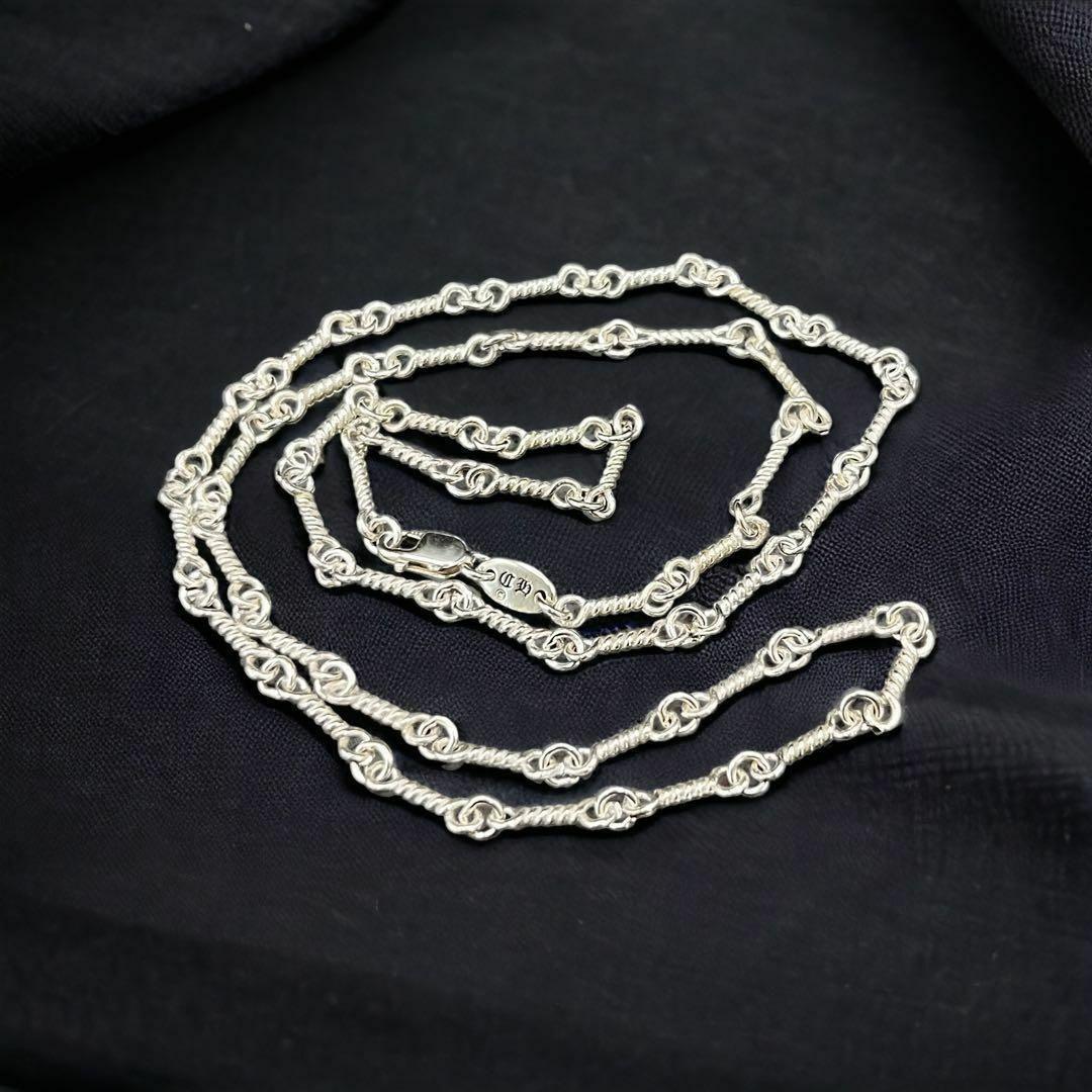 ツイスト チェーン 50cm ネックレス シルバー925 【新品】